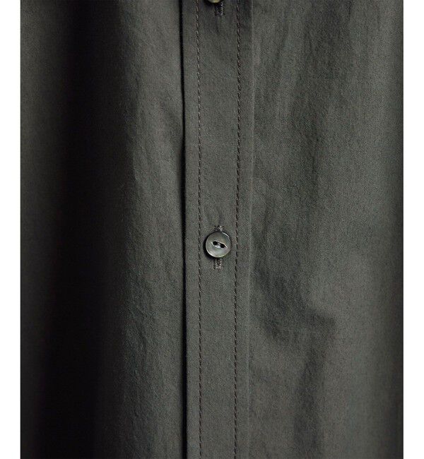 SALON adam et rope'「近江晒タイプライターノースリーブシャツ」|シャツ・ブラウス|