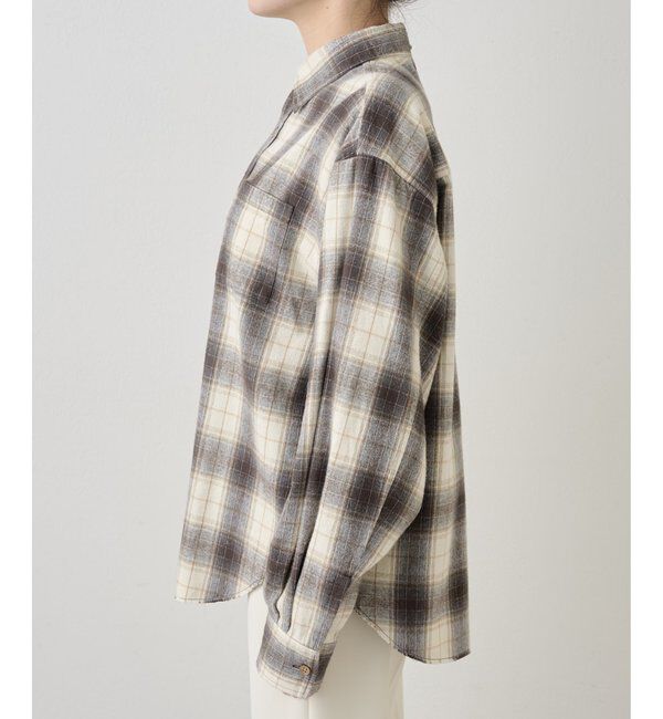  「シャギーチェックシャツ」|シャツ・ブラウス|