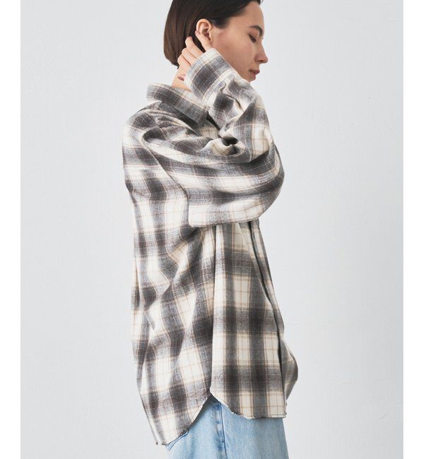  「シャギーチェックシャツ」|シャツ・ブラウス|
