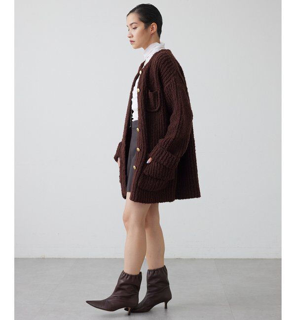 THE PAUSE「【THE PAUSE】ニットボタンジャケット」|その他|