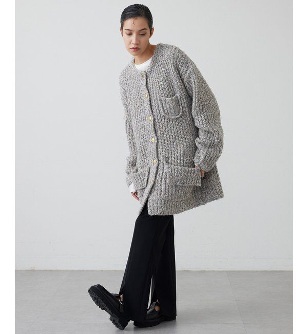 THE PAUSE「【THE PAUSE】ニットボタンジャケット」|その他|