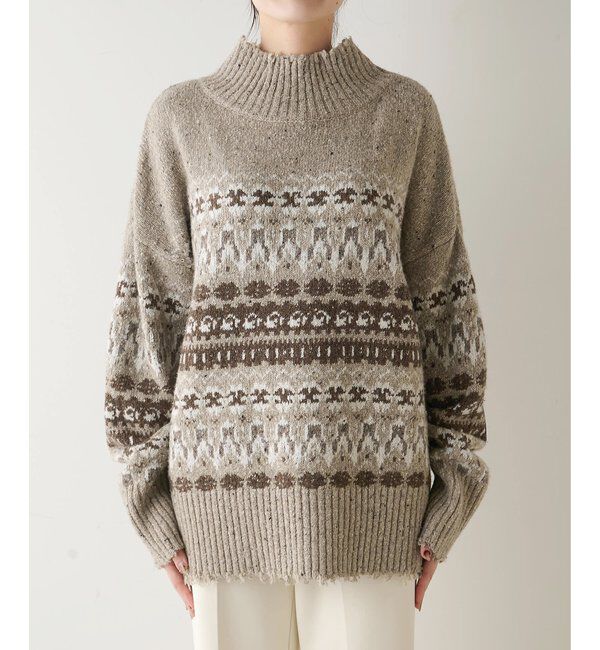  「フェアアイルプルオーバー」|ニット・セーター|