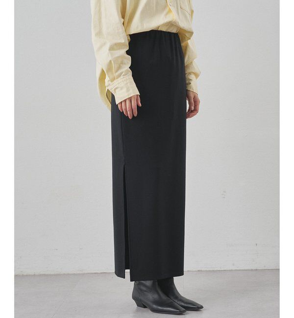 「ストレッチジャージスカート」|スカート|