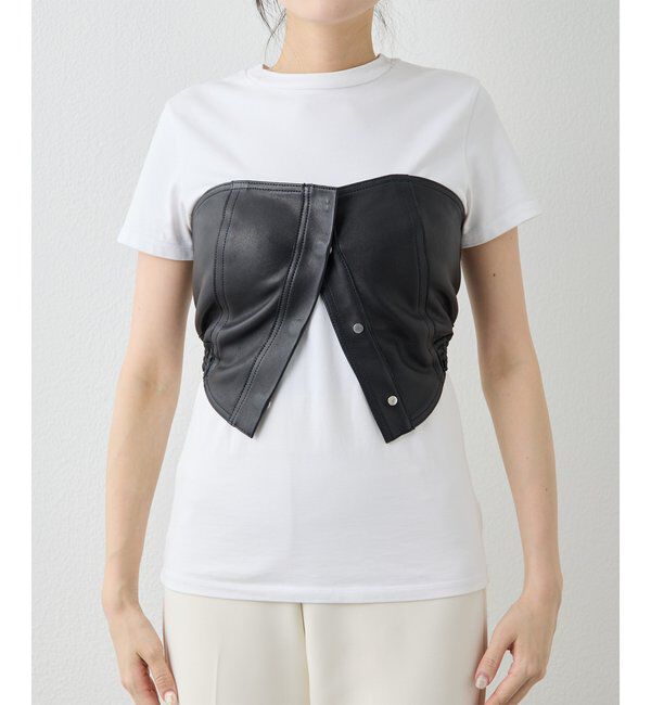  「レザービスチェ」|シャツ・ブラウス|