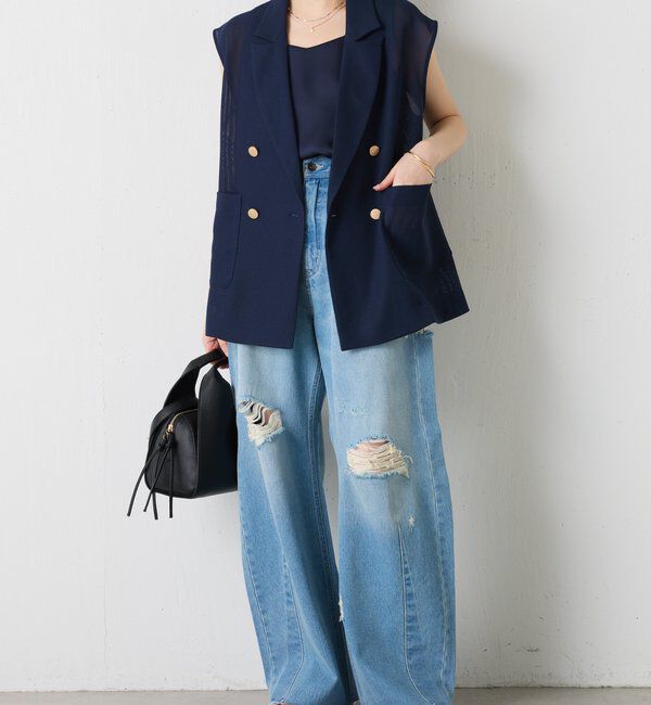  「【累計販売2.４万本】ブルージュデニム」|デニム|