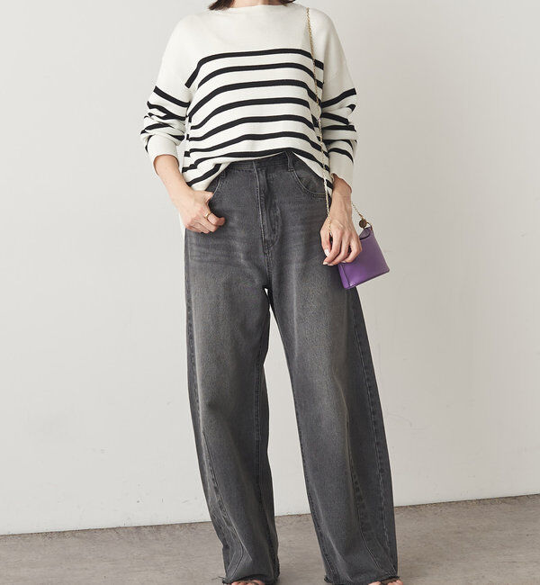  「【累計販売2.４万本】ブルージュデニム」|デニム|