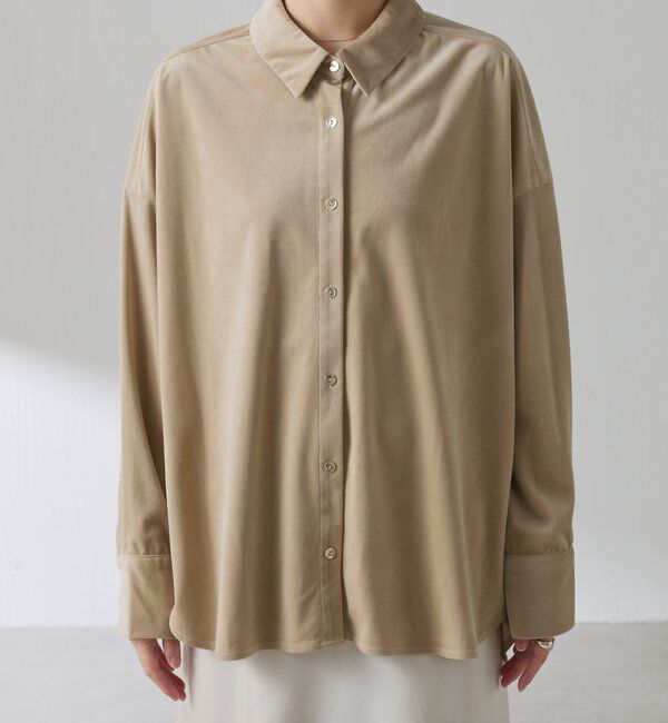  「メタルボタンコーデュロイシャツ」|シャツ・ブラウス|
