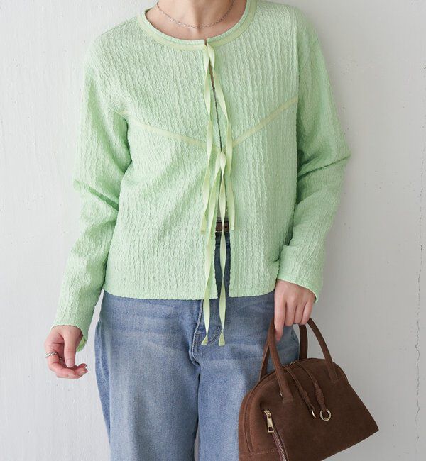  「シュリンクカーディガン」|Tシャツ・カットソー|