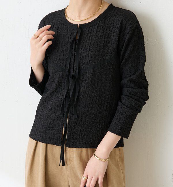  「シュリンクカーディガン」|Tシャツ・カットソー|