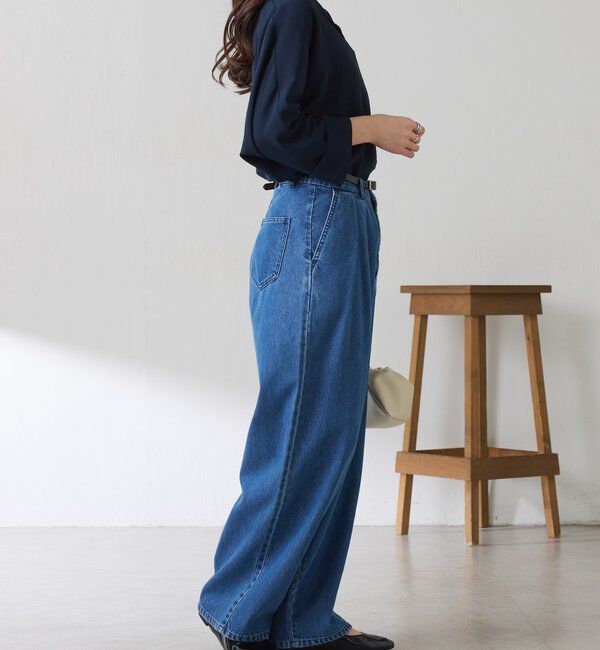  「ジャージスキッパードルマンブラウス」|シャツ・ブラウス|