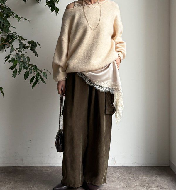  「キュプラカーゴパンツ」|チノ|