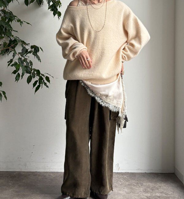  「キュプラカーゴパンツ」|チノ|