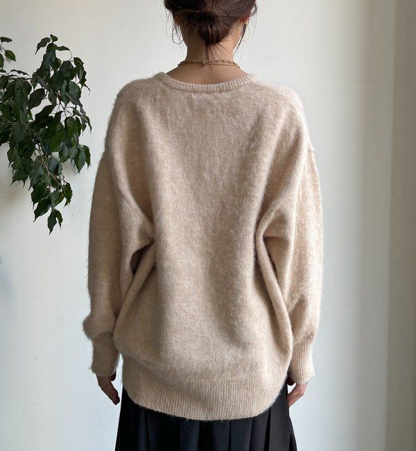  「深Vスリットニット」|ニット・セーター|