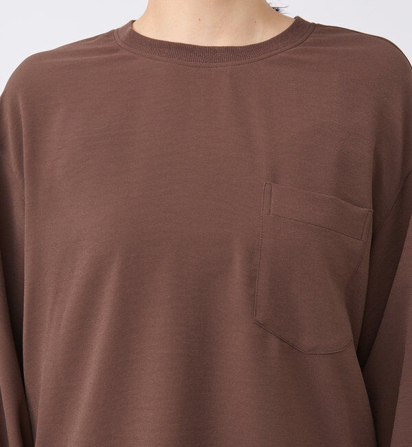  「【さらっと着やすい！/冷房・日焼け対策◎】ジョーゼットポケットブラウス」|シャツ・ブラウス|