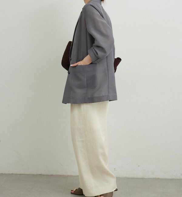  「【WEB限定】【サイズ展開あり】メッシュジャケット」|テーラードジャケット|