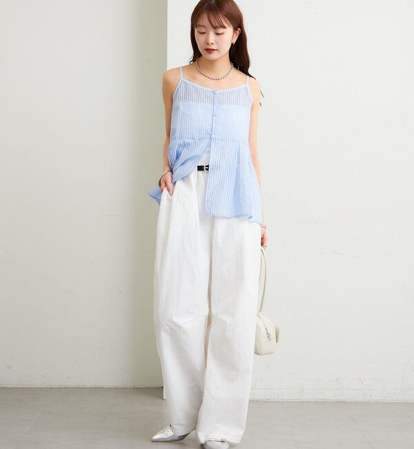  「ラメストライプビスチェSETブラウス」|シャツ・ブラウス|