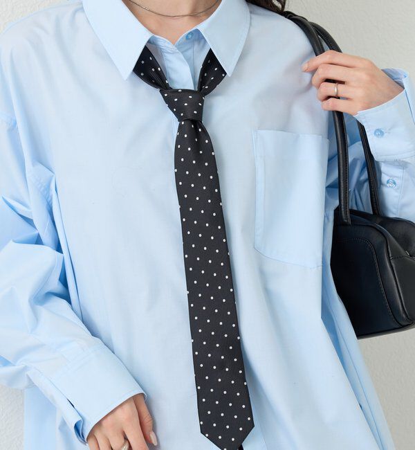  「ドットネクタイ」|ブローチ・コサージュ|