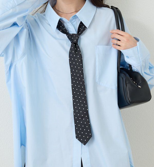  「ドットネクタイ」|ブローチ・コサージュ|