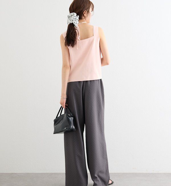  「ホルターニットタンクトップ」|キャミソール|