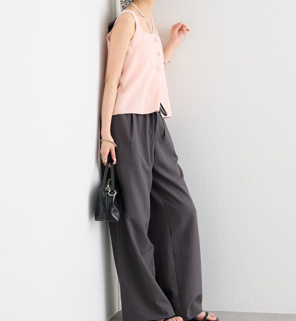  「ホルターニットタンクトップ」|キャミソール|