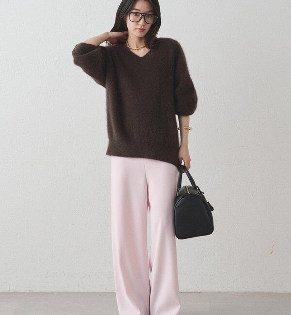  「FURカシミヤVニット」|ニット・セーター|