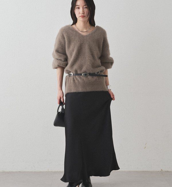  「FURカシミヤVニット」|ニット・セーター|