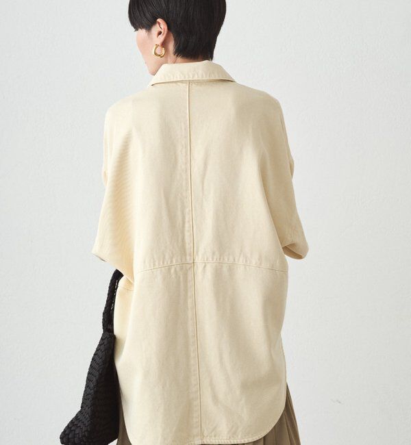  「スウィッチカラーデニムシャツ」|シャツ・ブラウス|