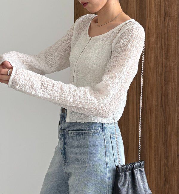  「【mana企画】シャーリングホックブラウス」|シャツ・ブラウス|