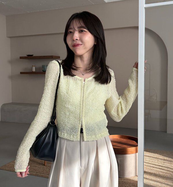  「【mana企画】シャーリングホックブラウス」|シャツ・ブラウス|