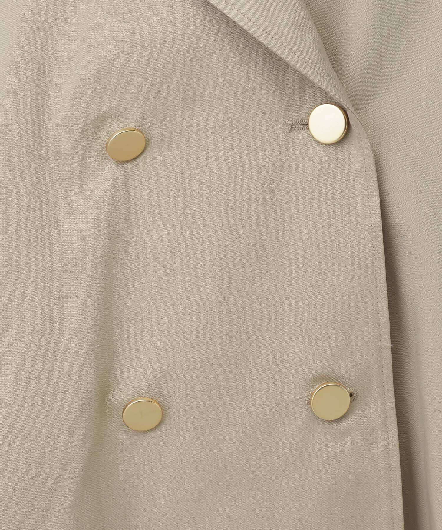 A part by 「 【Sサイズ展開】キンボタンミディトレンチ」|トレンチコート|