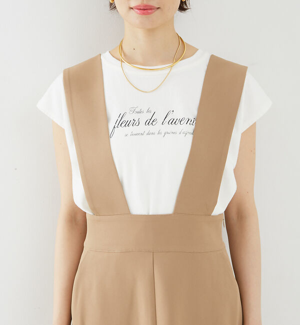 Rouge vif「【一部店舗限定】ストレッチサスペンダージャンパースカート」|スカート|