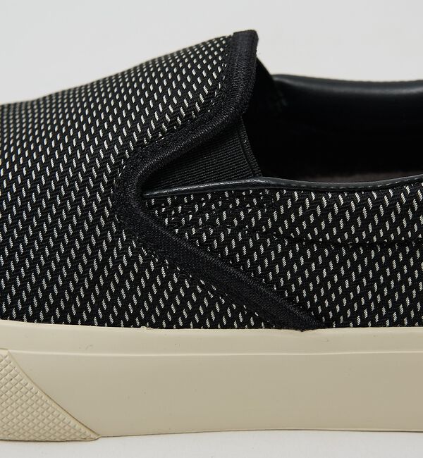 AU BANNISTER「【シルクネクタイ生地使用】スリッポンスニーカー」|スニーカー|