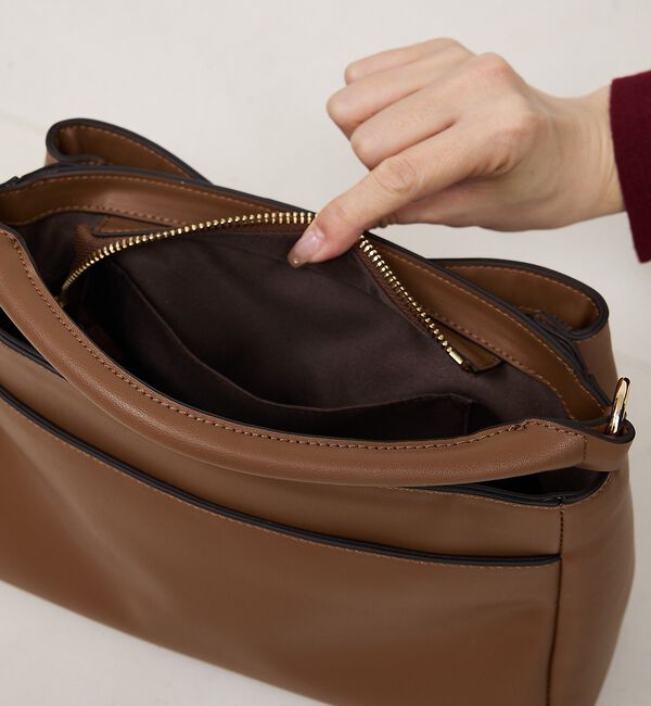 LOWELL things「【ちばゆかさんコラボ】3WAYスクエアハンドバッグ【予約】」|ハンドバッグ|