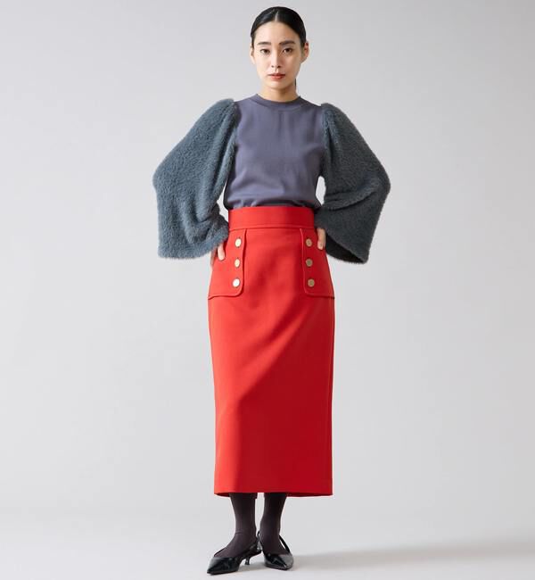 TIARA「フェザースリーブニット」|ニット・セーター|