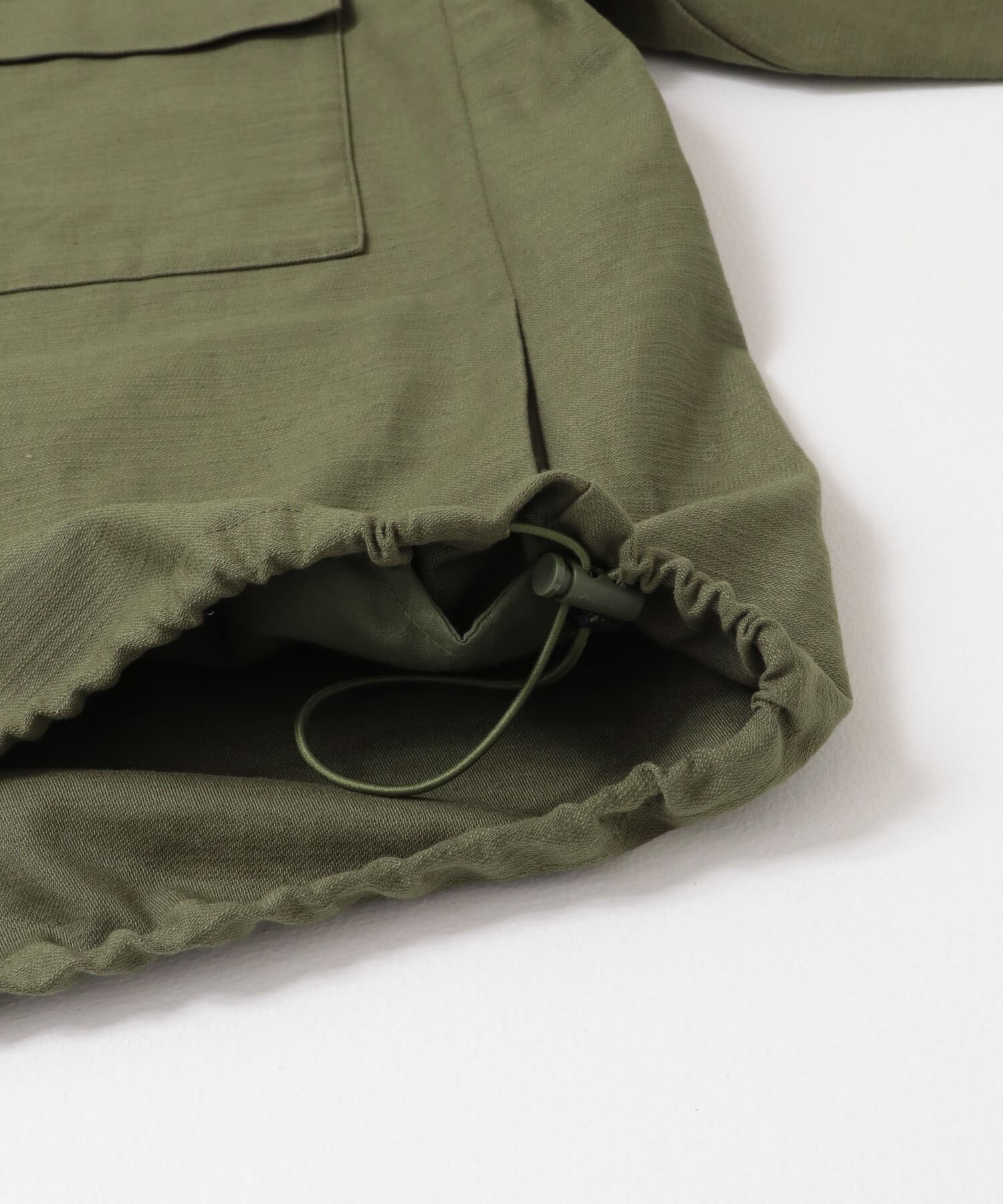 URBAN RESEARCH DOORS「ミリタリースタンドカラージャケット」|ミリタリージャケット|