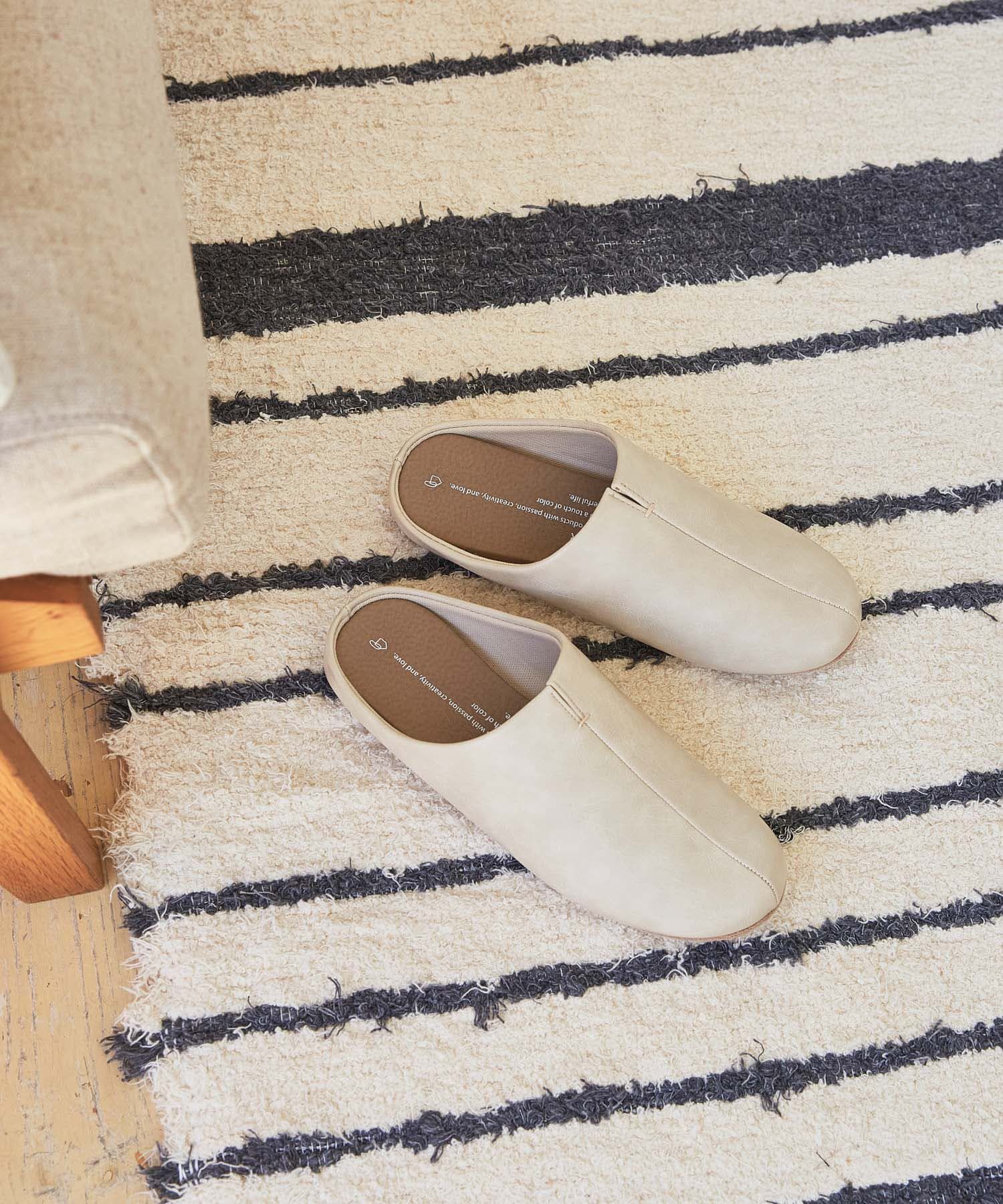 URBAN RESEARCH DOORS「『WEB限定』room&rsquo;s　スリッパM」|ルームシューズ|アイボリー