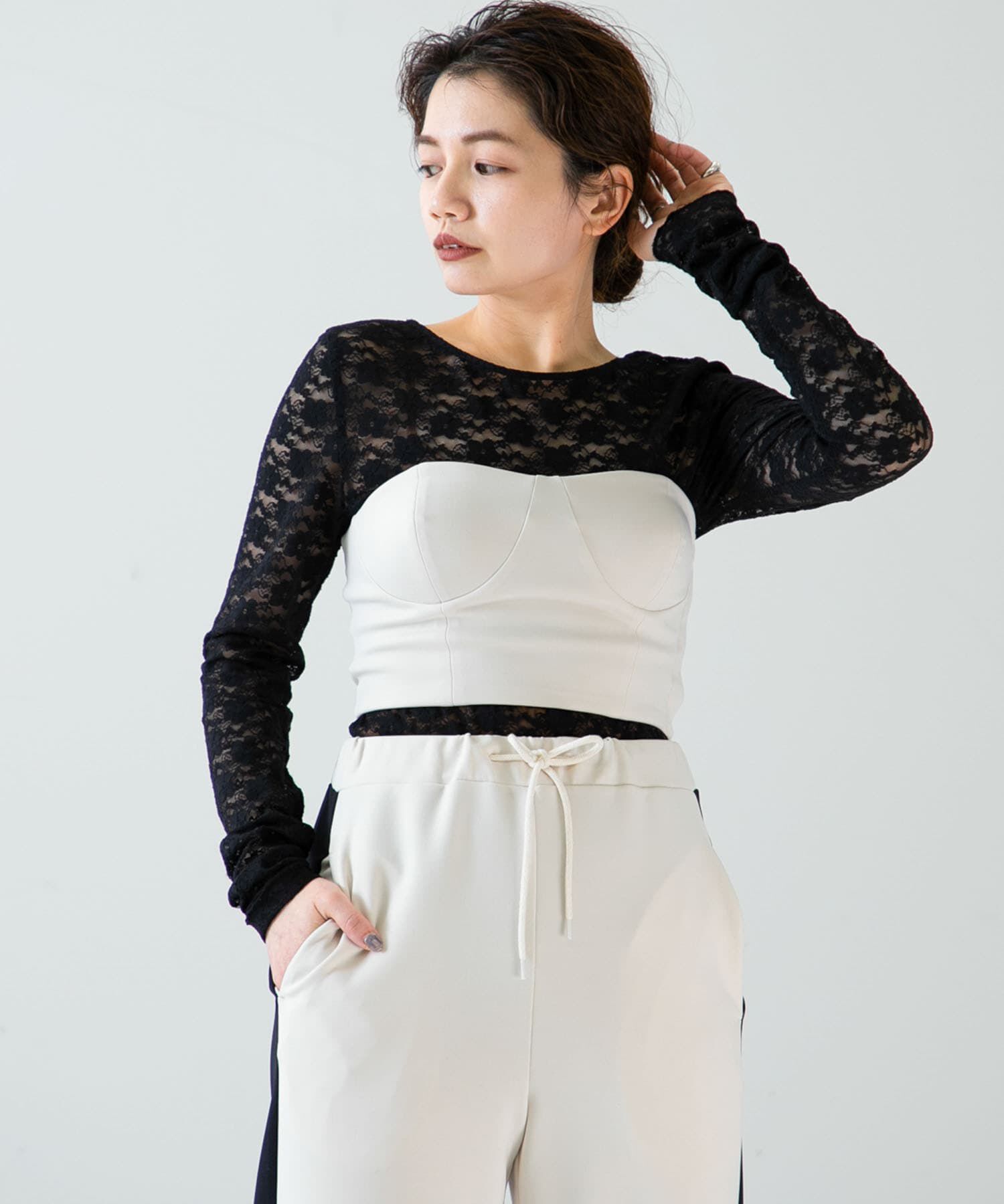 URBAN RESEARCH「ambiguous　Stretch Bustier」|チューブトップ|