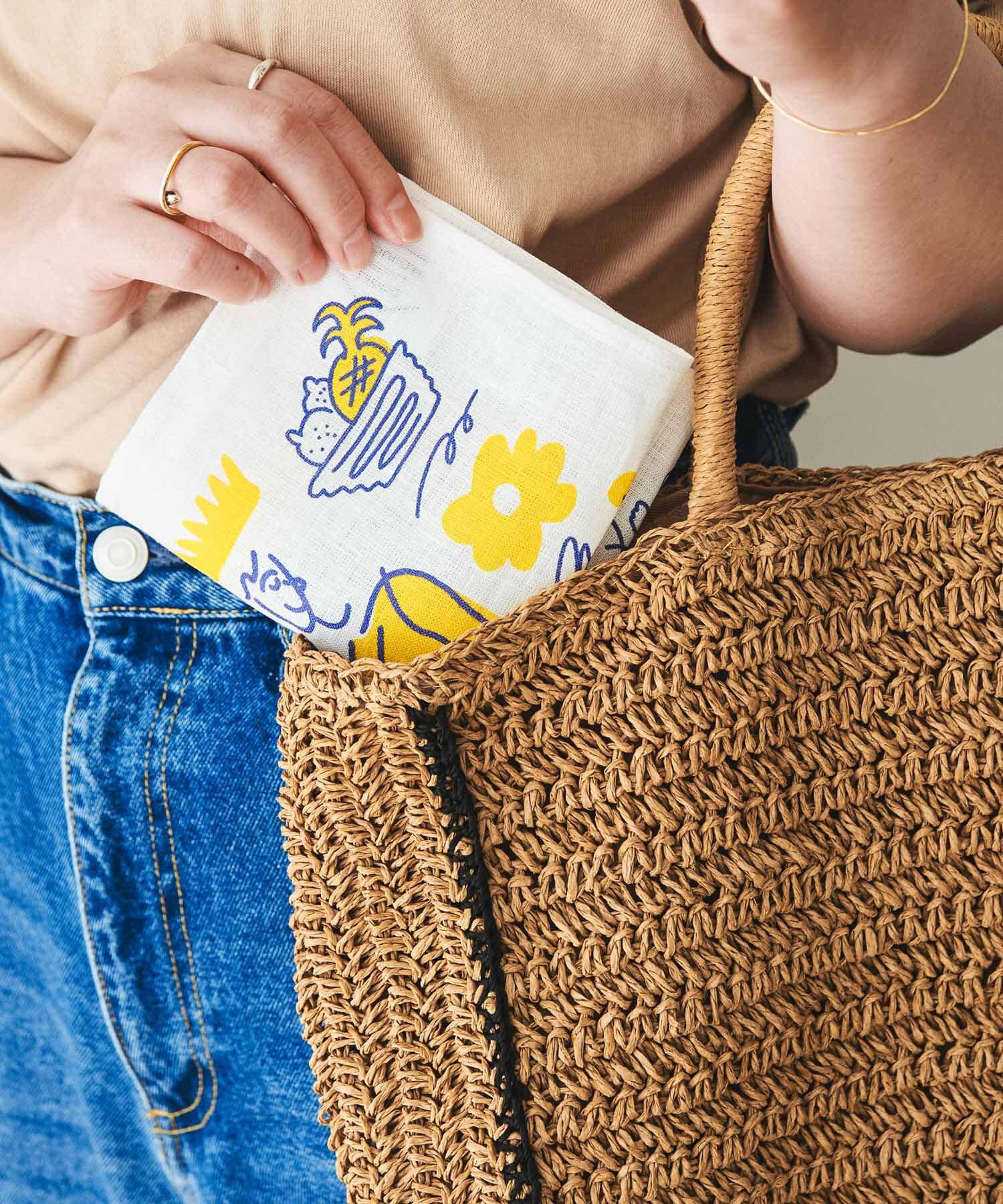 URBAN RESEARCH DOORS「DOORS LIVING PRODUCTS　norahi リネンミニハンカチ」|タオル|その他1