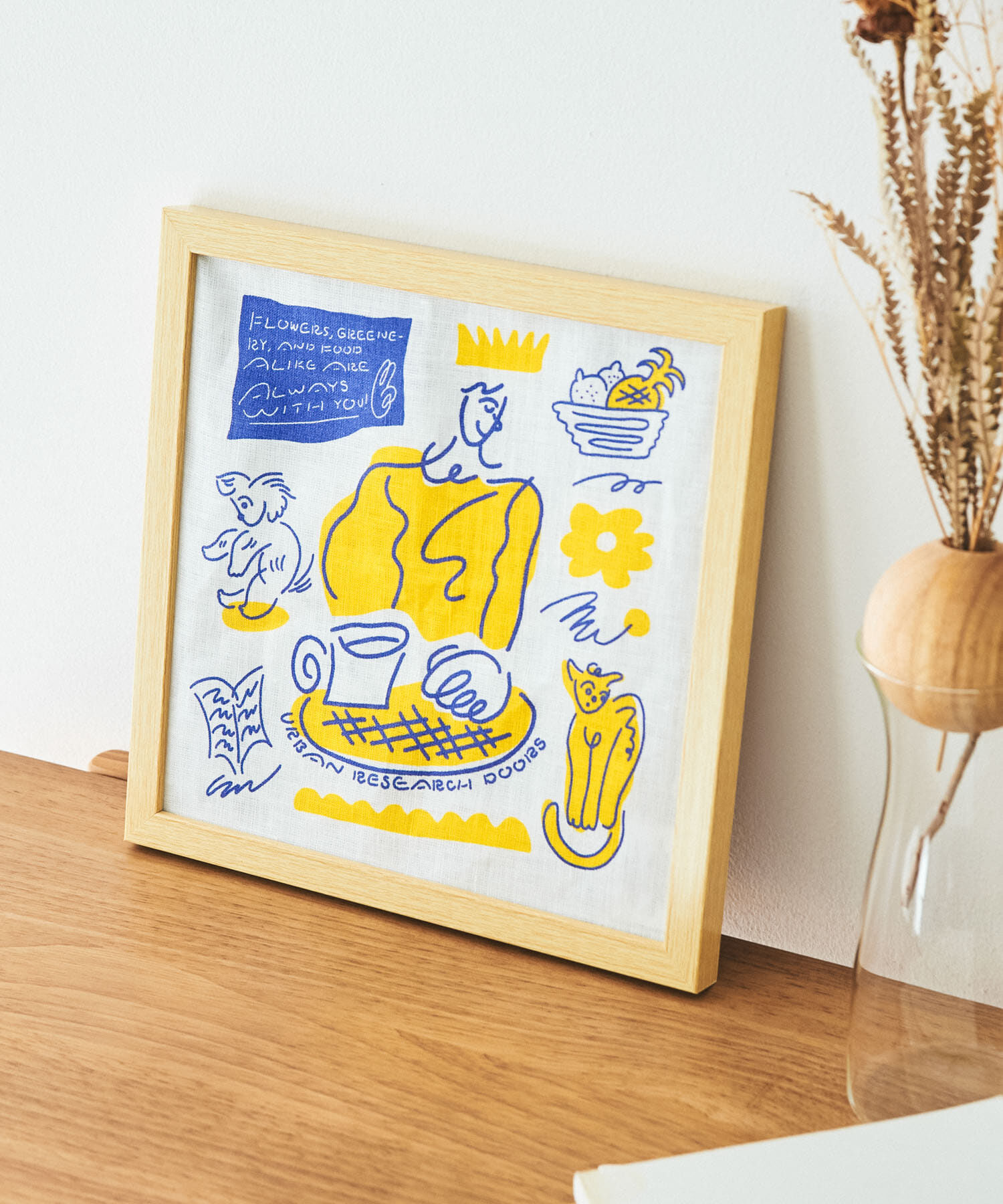 URBAN RESEARCH DOORS「DOORS LIVING PRODUCTS　norahi リネンミニハンカチ」|タオル|