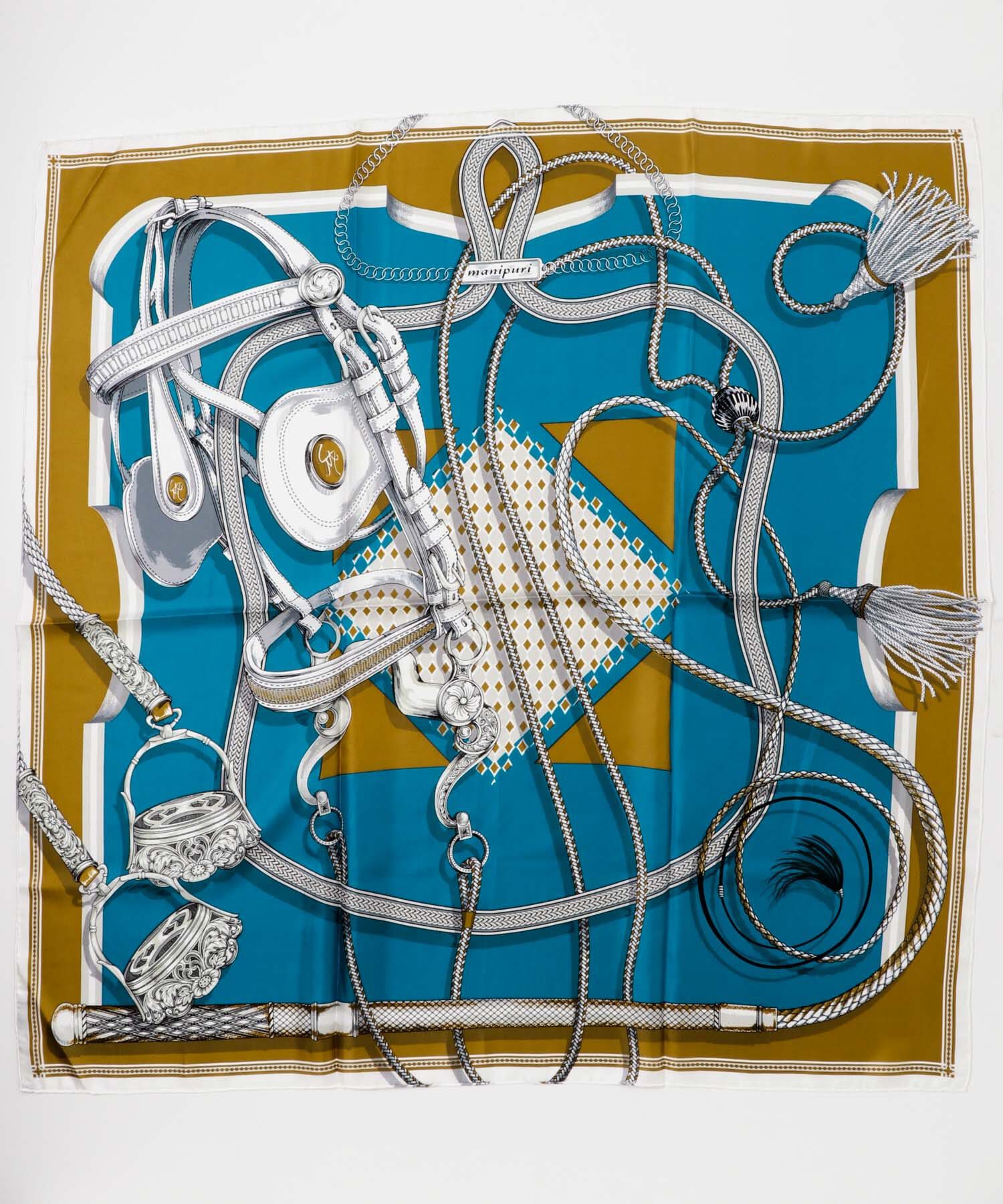 URBAN RESEARCH ROSSO「manipuri　88ジョッキー」|バンダナ・スカーフ|ブルー系その他