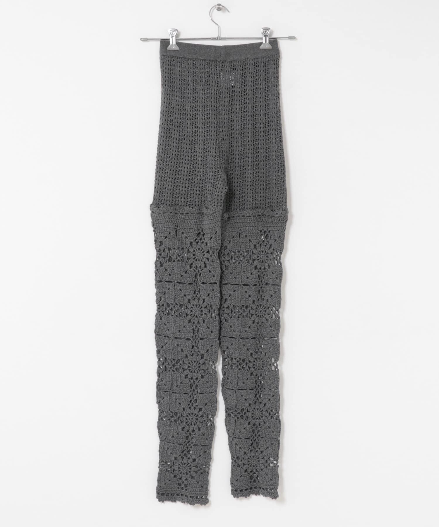 URBAN RESEARCH DOORS「OPEN SESAME CLUB　cashmere lace leggings」|レギンス・スパッツ|