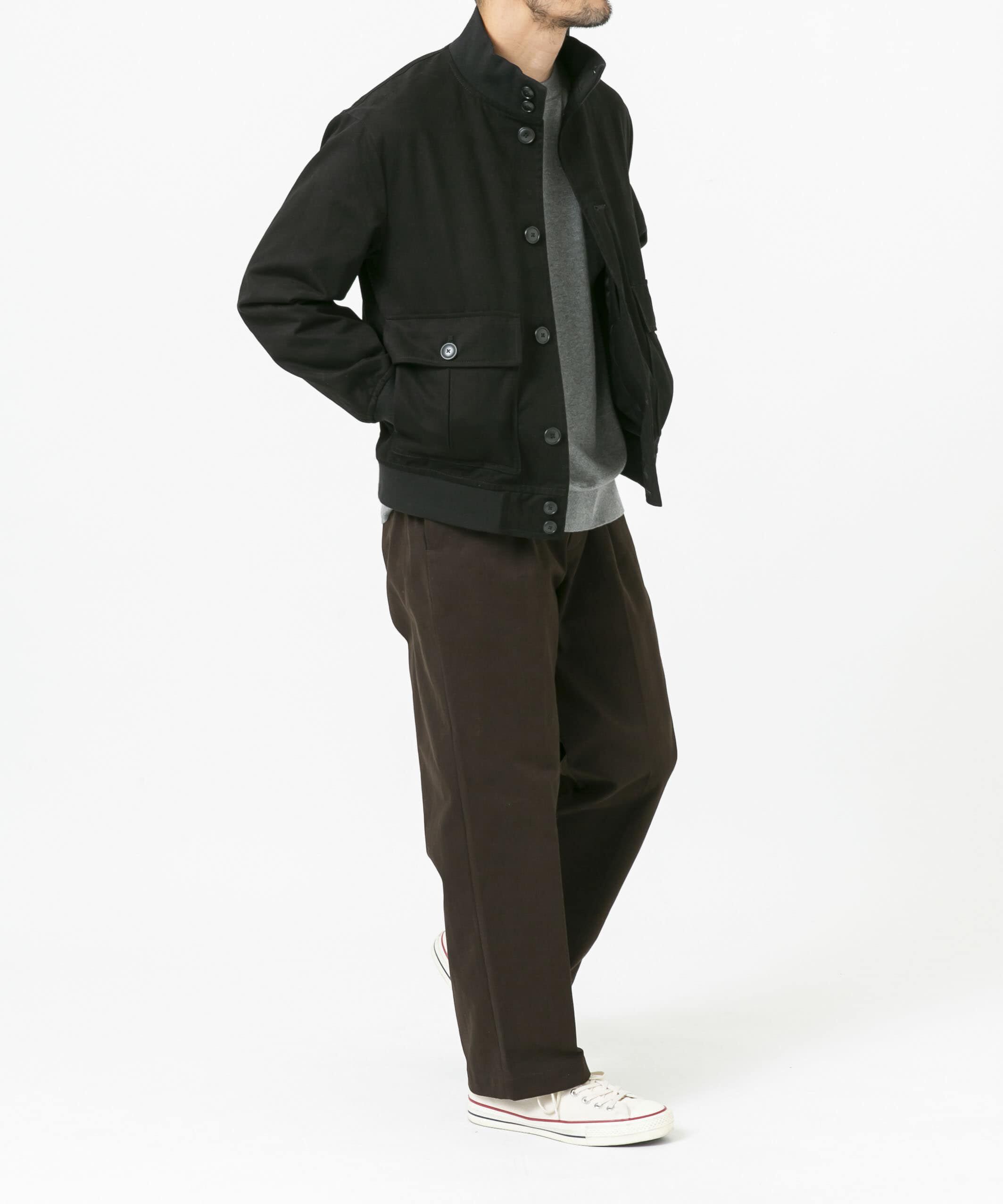 URBAN RESEARCH ROSSO「『XLサイズあり』バルスターモールスキンブルゾン」|ブルゾン・スタジャン|