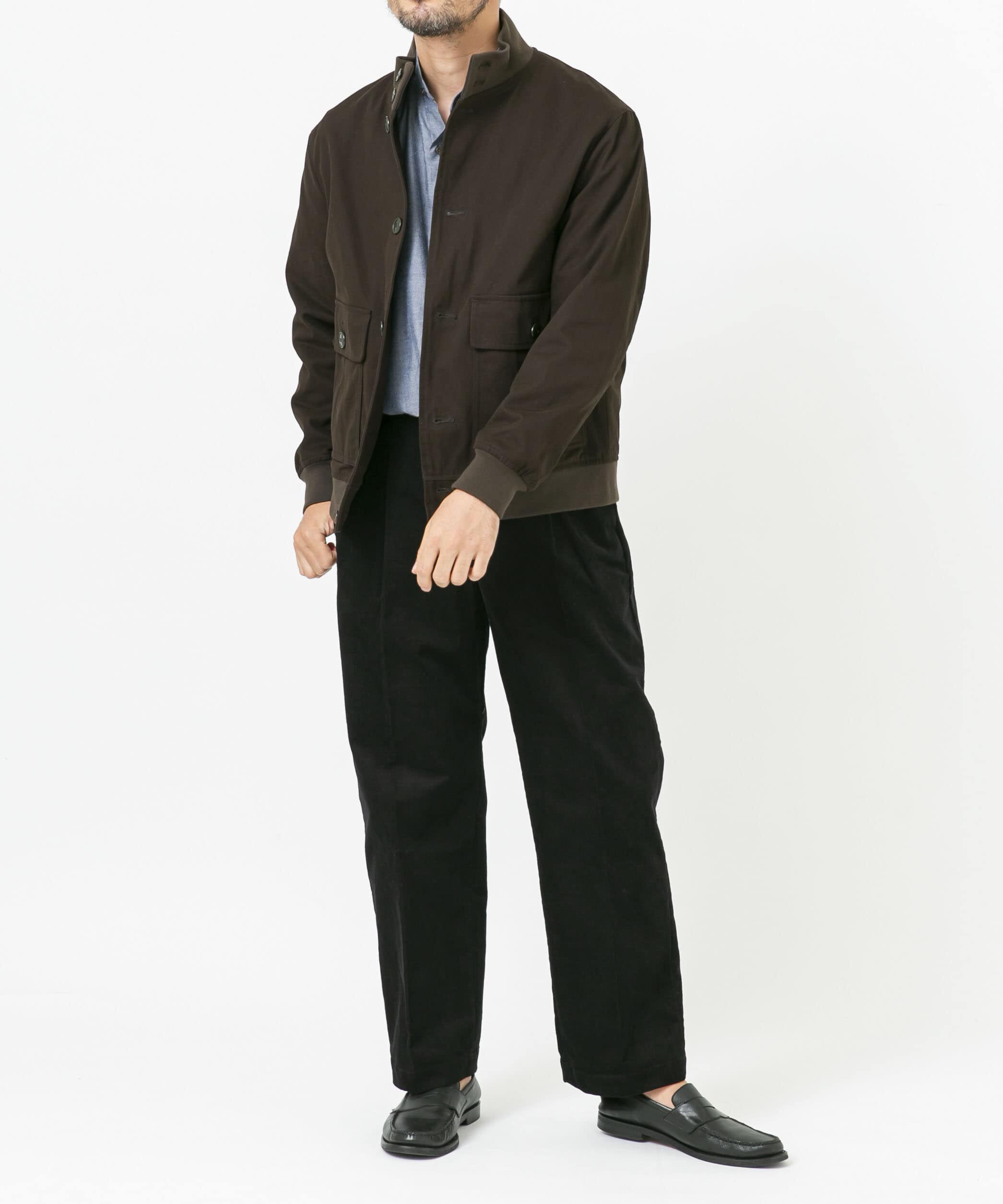 URBAN RESEARCH ROSSO「『XLサイズあり』バルスターモールスキンブルゾン」|ブルゾン・スタジャン|