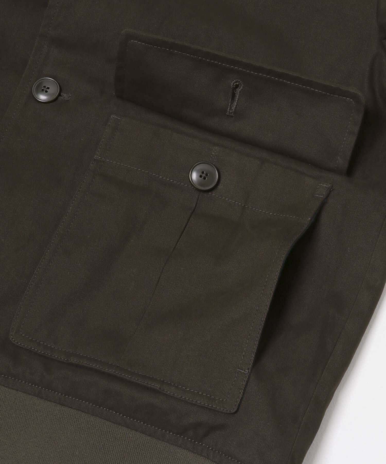 URBAN RESEARCH ROSSO「『XLサイズあり』バルスターモールスキンブルゾン」|ブルゾン・スタジャン|