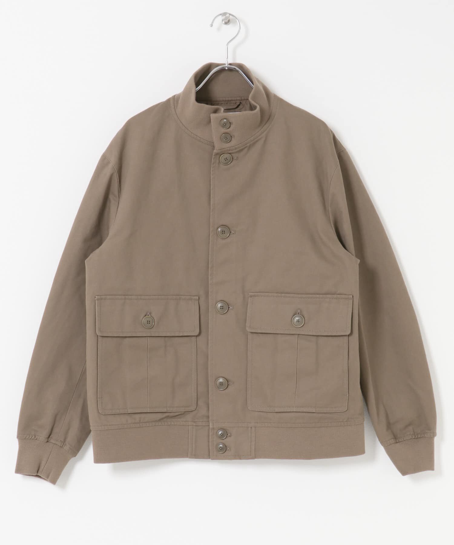 URBAN RESEARCH ROSSO「『XLサイズあり』バルスターモールスキンブルゾン」|ブルゾン・スタジャン|