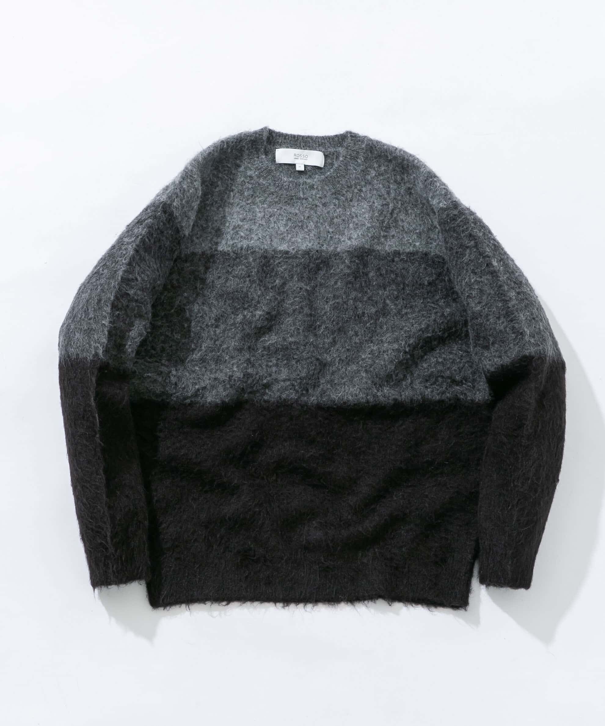 URBAN RESEARCH ROSSO「グラデーションシャギーニット」|ニット・セーター|