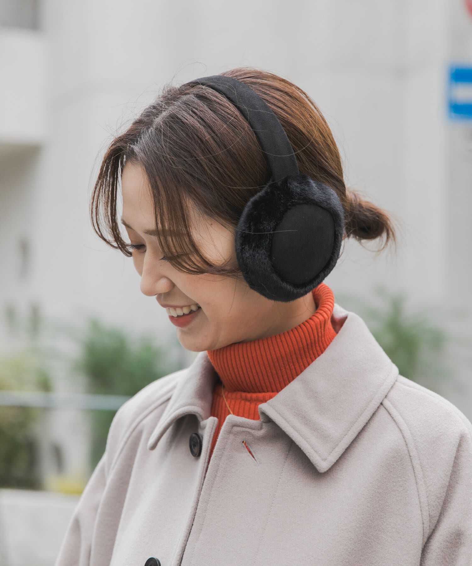 URBAN RESEARCH DOORS「ファーイヤーマフ」|イヤーマフ|