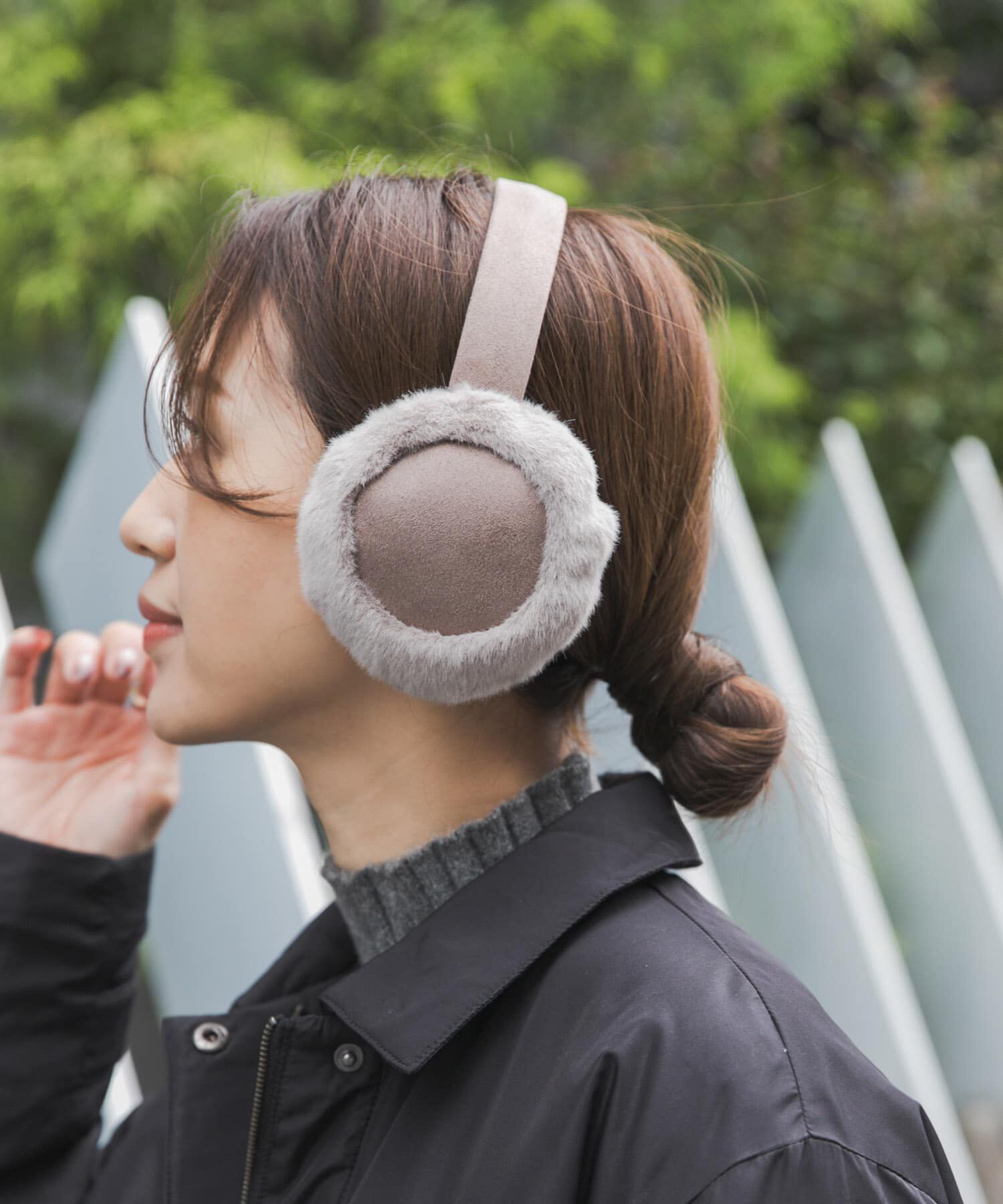 URBAN RESEARCH DOORS「ファーイヤーマフ」|イヤーマフ|