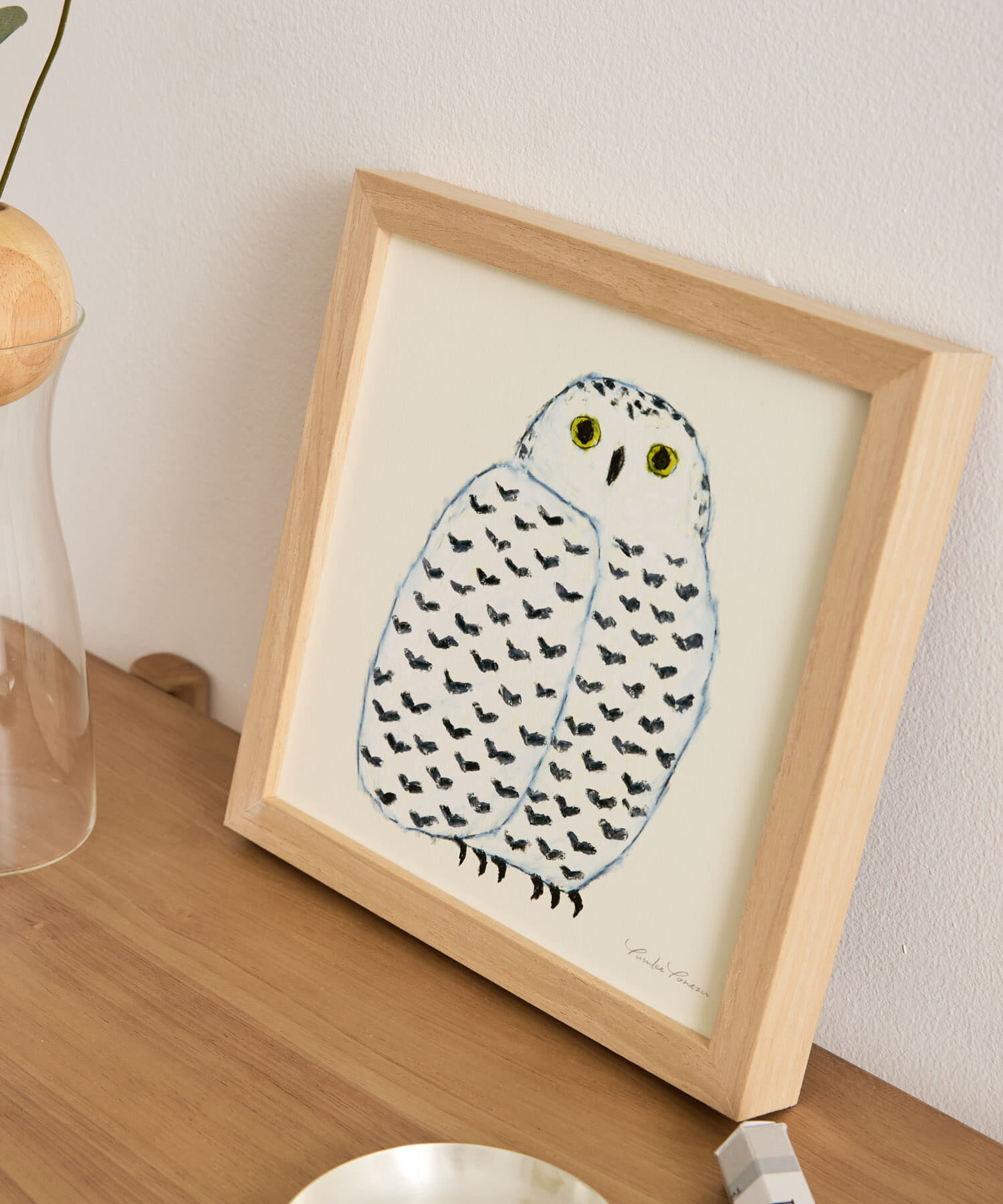 URBAN RESEARCH DOORS「『WEB限定』a good view　シロフクロウ 20&times;20」|アート|