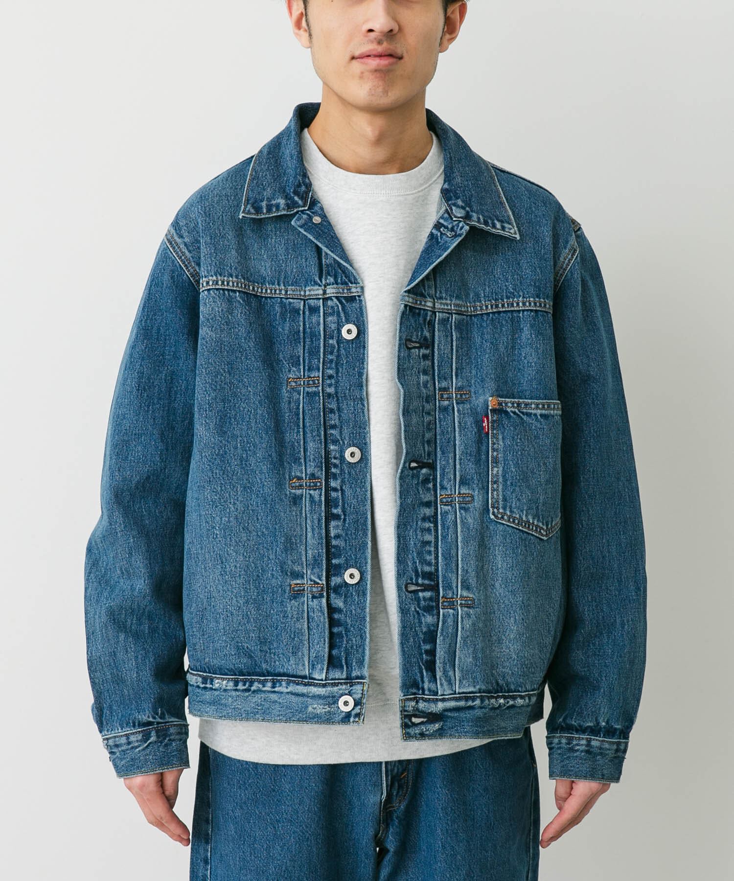 URBAN RESEARCH DOORS「LEVI&rsquo;S　TYPE 1 TRUCKER」|デニムジャケット|インディゴブルー